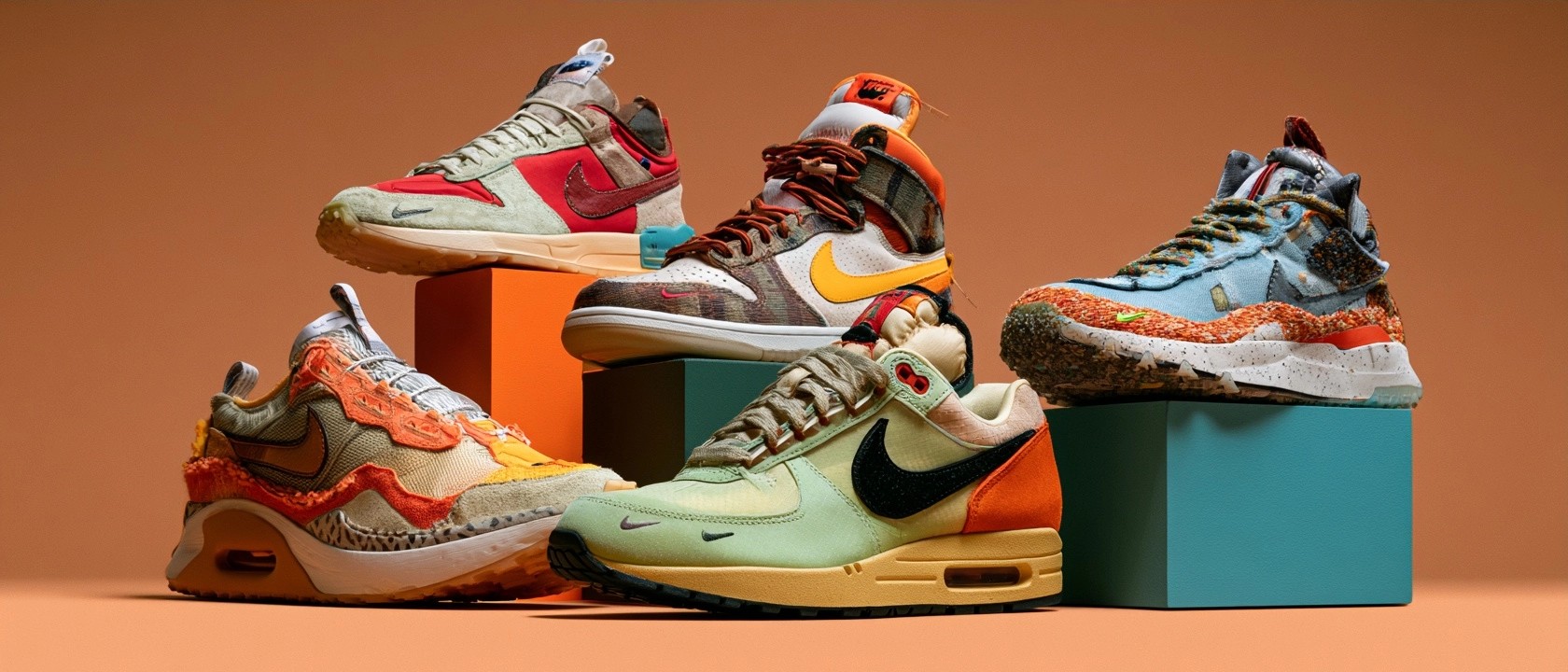 nike x off-white, nike x sacai, nike коллаборации 2024 2025